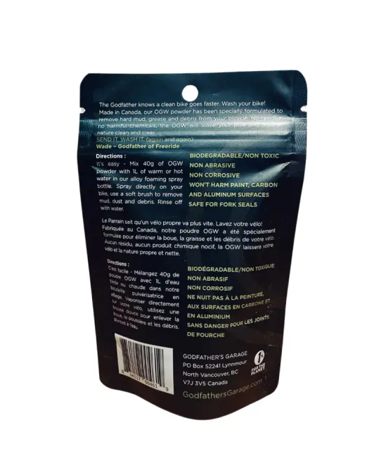 Hovedbilde Godfathers Garage Original Green Wash Powder
