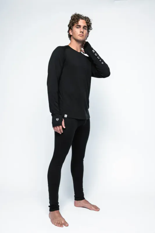 Woolf Merino Svarthetta Performance LS