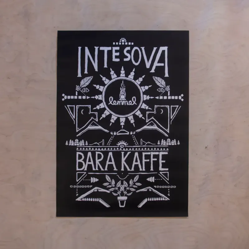 Lemmel Kaffe poster